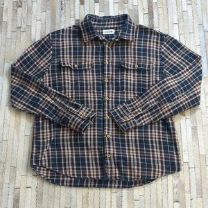 Taylor Stitch Men's Size XL The Ledge Shirt York Plaid Long-Sleeve Flannel Shirt